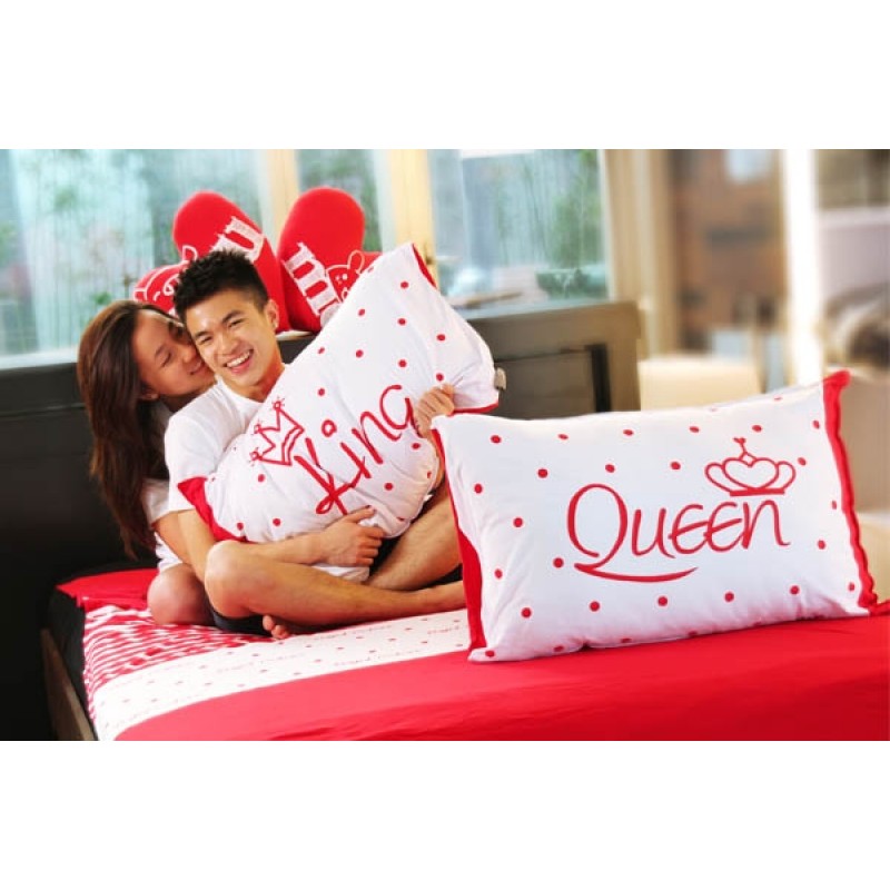 Together "King & Queen" Set / 2 Pillow Case (BSPW1201R)