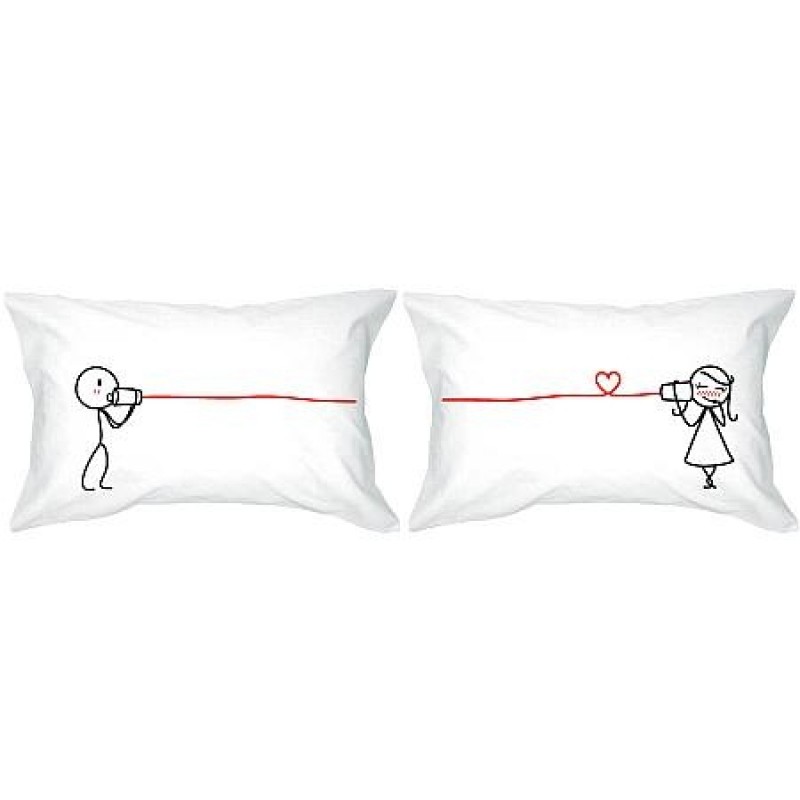 Human Touch -  "傳達愛" 情侶枕頭套 "Canphone" Set / 2 Couple Pillow Case (3HT04-26)