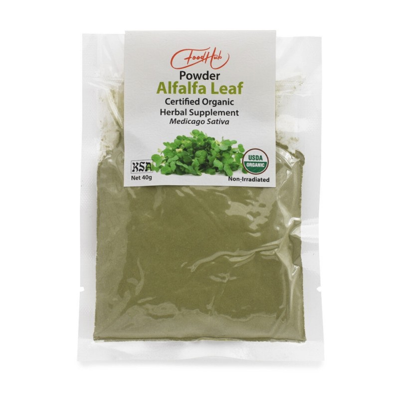 Food Hub - 有機紫花苜蓿葉粉 Organic Alfalfa Leaf Powder