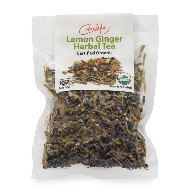 Food Hub - 有機檸檬姜香料茶 Organic Lemon Ginger Herbal Tea