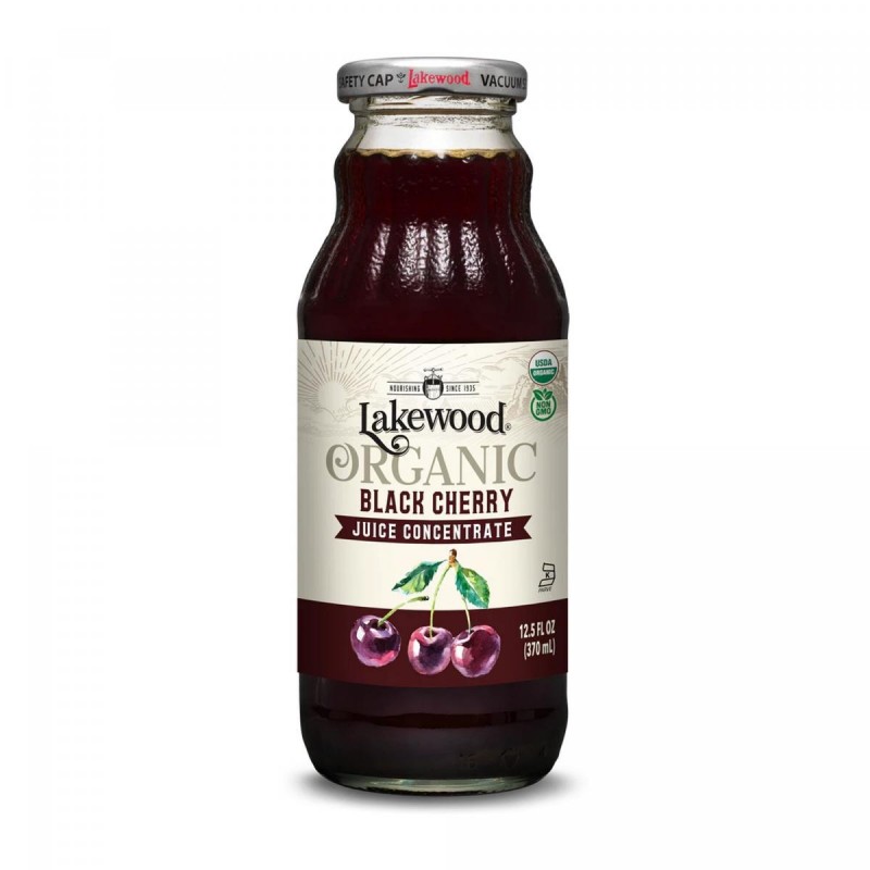 Lakewood - 有機濃縮黑車厘子汁 370ml Organic Black Cherry Juice Concentrate 370ml 