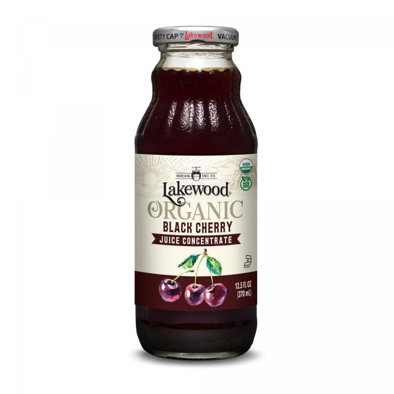 Lakewood - 有機濃縮黑車厘子汁 370ml | Organic Black Cherry Juice Concentrate 370ml 