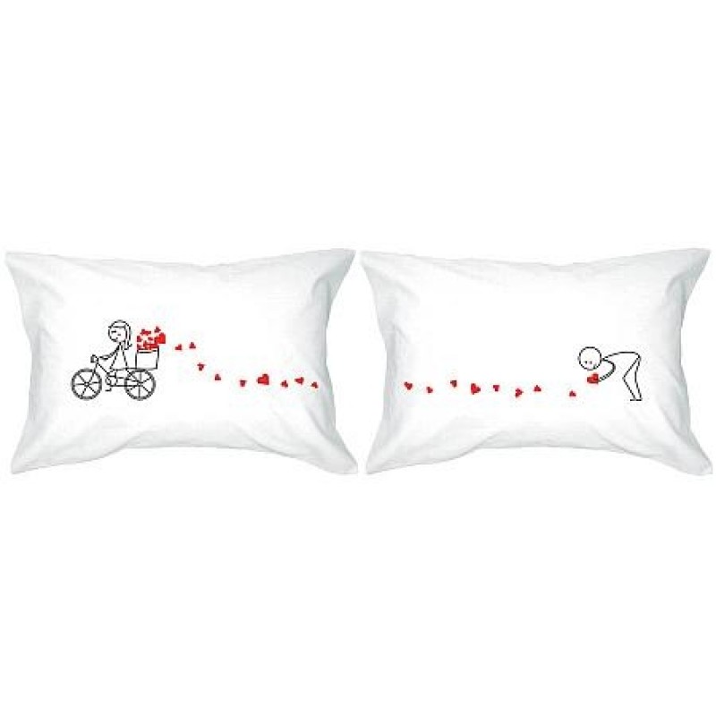 Human Touch - "單車騎樂" 情侶枕頭套 "Joy Ride" Set / 2 Couple Pillow Case (3HT04-45)