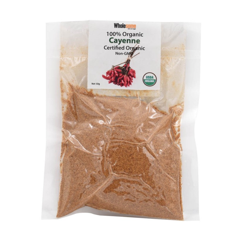 Wholesome - 有機牛角椒粉 Organic Cayenne