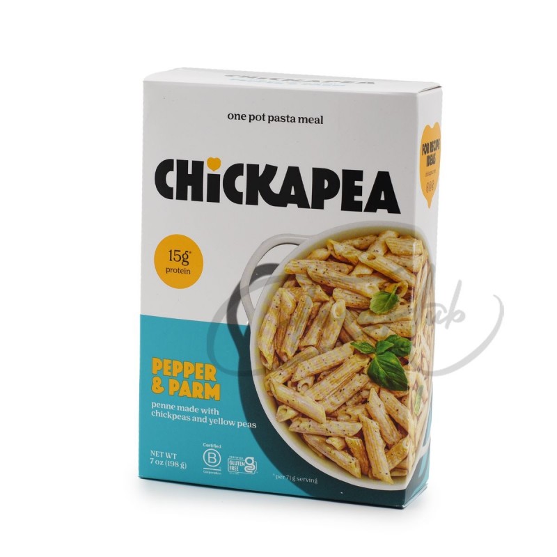 Chickapea - 無麩質黑椒巴馬臣芝士鷹咀豆長通粉 | Gluten Free Chickpea Pepper & Parm Penne