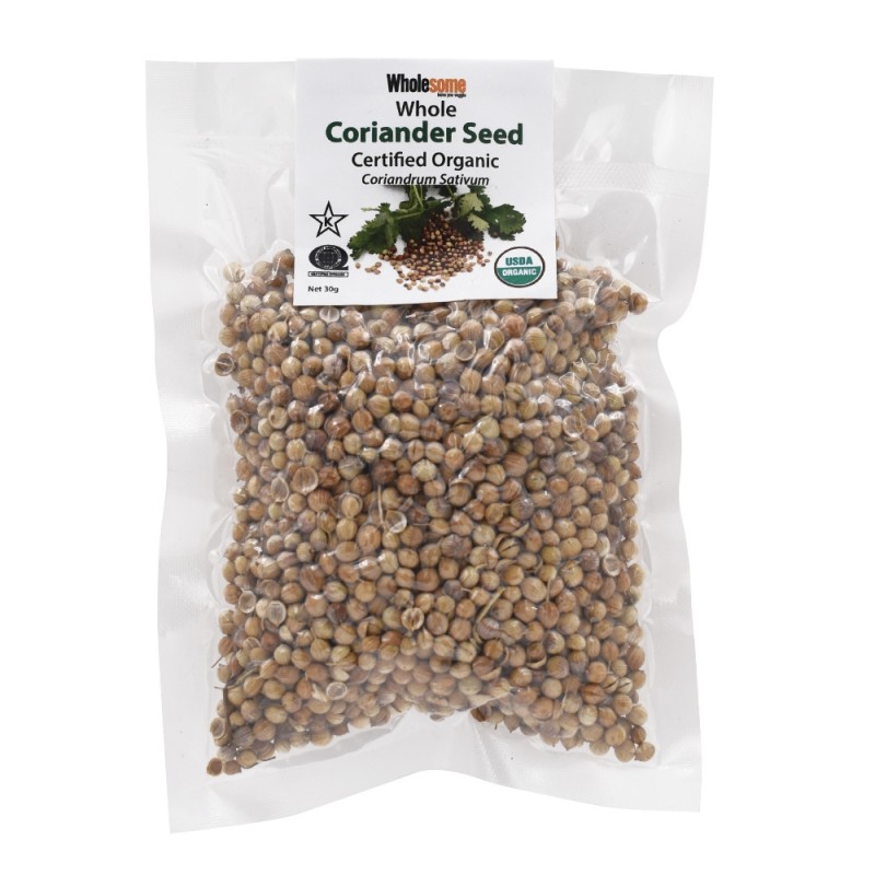 食養有機芫荽籽 WHOLESOME Organic Coriander Seed
