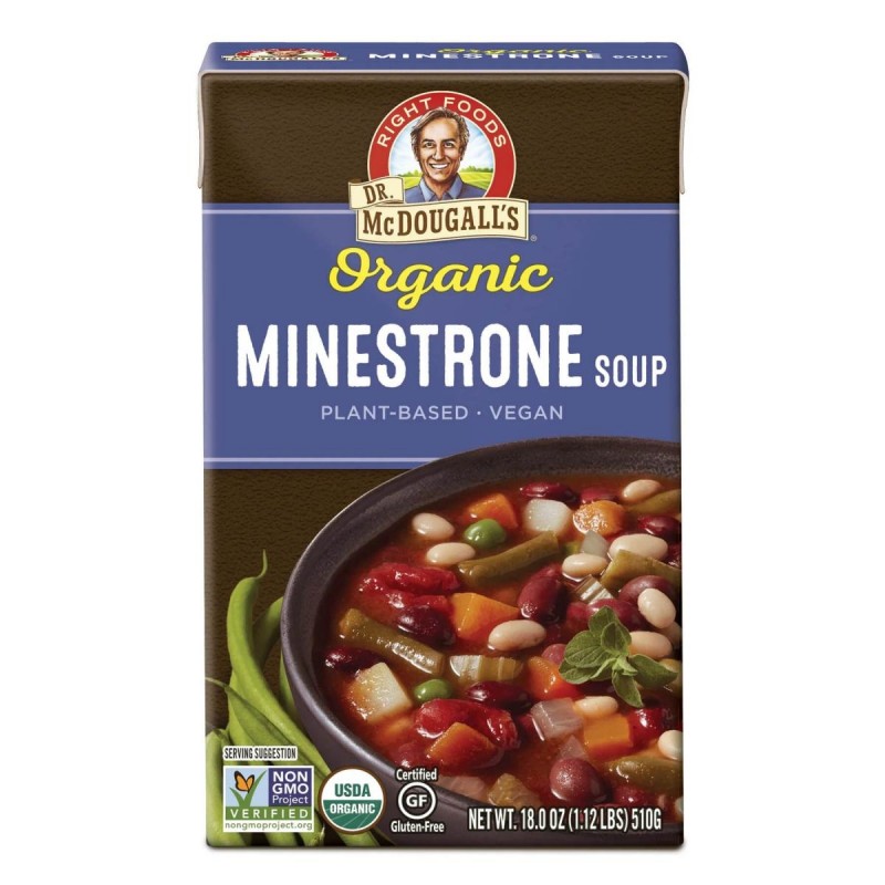 DR. McDOUGALL'S RIGHT FOODS - 有機雜菜湯 | Organic Minestrone Soup