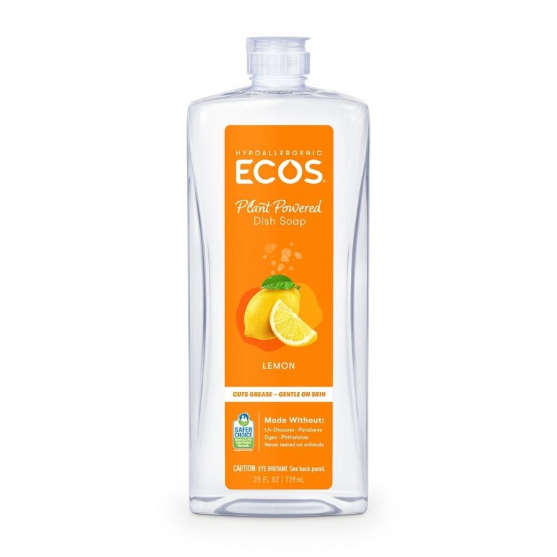 ECOS - 低敏洗碗液 | 檸檬味 | Hypoallergenic Plant Powered Dish Soap | Bamboo Lemon