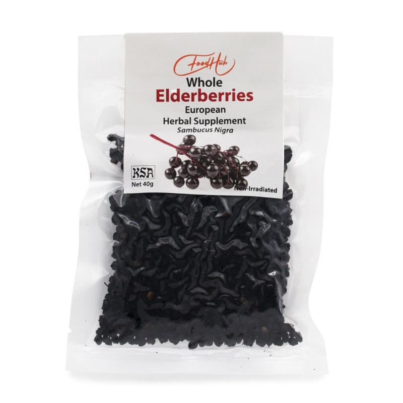 Food Hub - 原粒接骨木梅 Whole Elderberries 