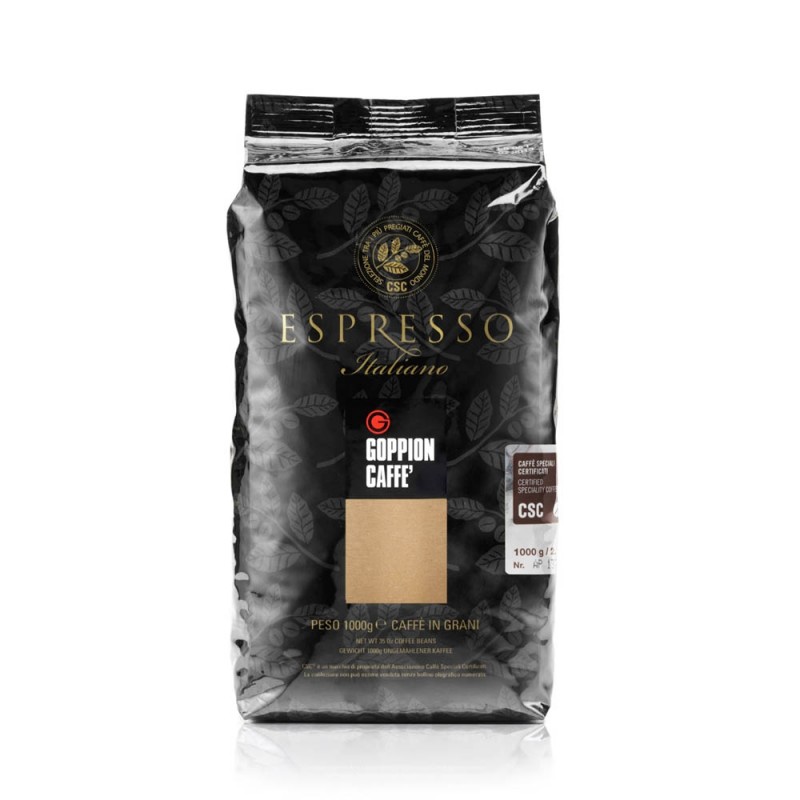 Goppion Caffe - 意大利特濃精品CSC咖啡豆 1000g | 大優惠 7折 $497 | ESPRESSO ITALIANO CSC Coffee Beans | Big Sales 30% Off $497