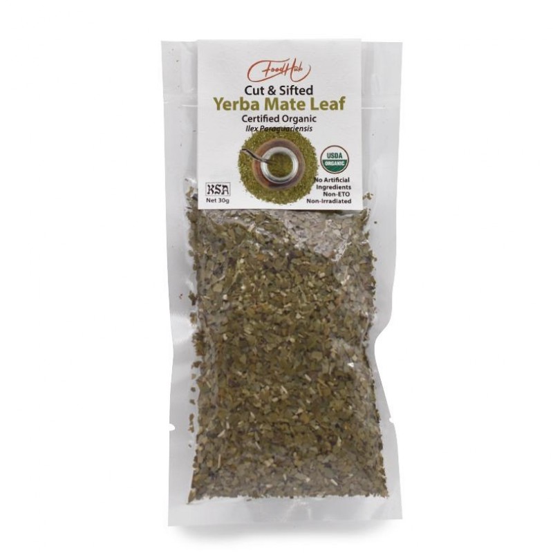 Food hub - 有機巴拉圭茶(瑪黛茶) | 碎葉 | Organic Yerba Mate Leaf | Cut & Sifted
