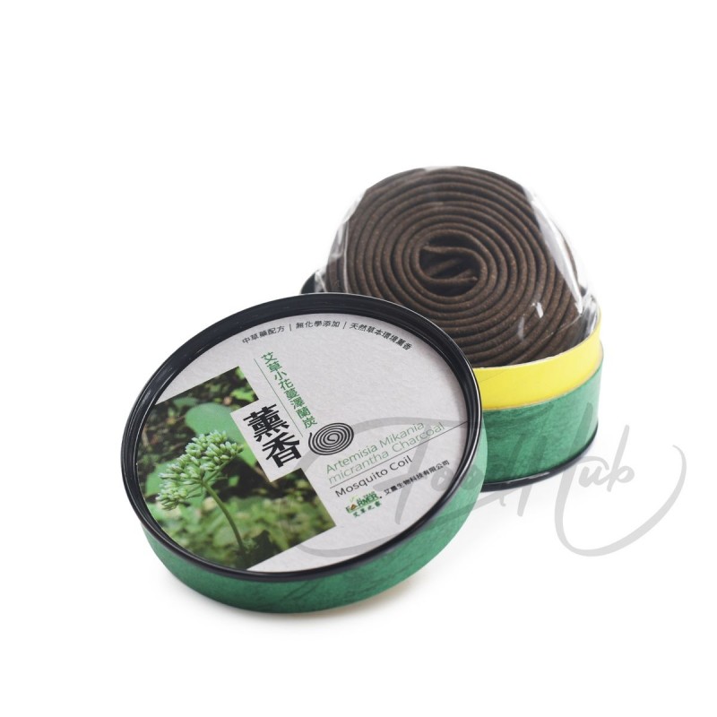 艾草之家 - 艾草小花蔓澤蘭炭驅蚊薰香 | 露營必備 | Artemisia Mikania Micrantha Charcoal Mosquito Coil