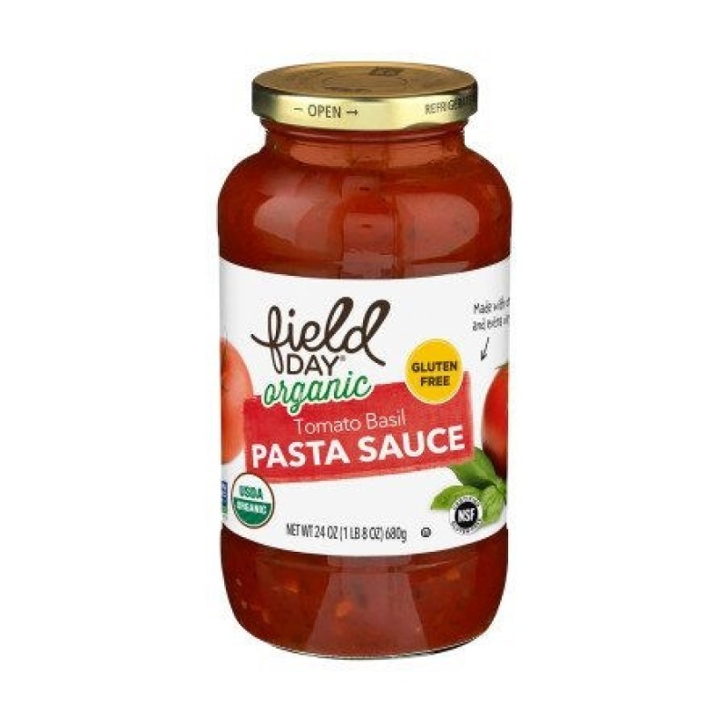 Field Day - 美國有機無麩質番茄羅勒意大利麵醬 | ORGANIC GLUTEN FREE TOMATO BASIL PASTA SAUCE