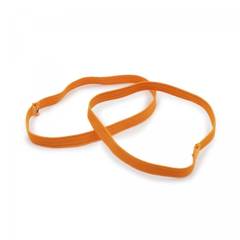 Oops - 扁橡筋織帶-橙黃色 (13cm) 2條Elastic Band-Yellow Orange (13cm) 2pcs