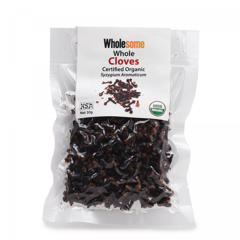 Wholesome - 有機丁香粒 |  ORGANIC WHOLE CLOVES (Syzygium Aromaticum)