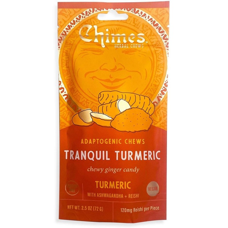 Chimes - 靈芝薑黃咀嚼糖 | Tranquil Turmeric with Reishi Adaptogen Ginger Chews