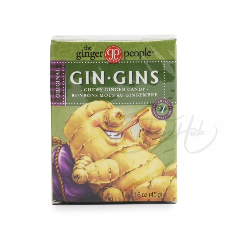 The Ginger People - GIN GINS® 薑糖咀嚼片| Original Ginger Chewy Candy