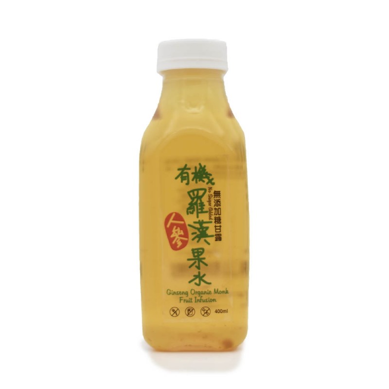 有機人参羅漢果水(六支裝) Ginseng Organic Monk Fruit Infusion(6PCS)