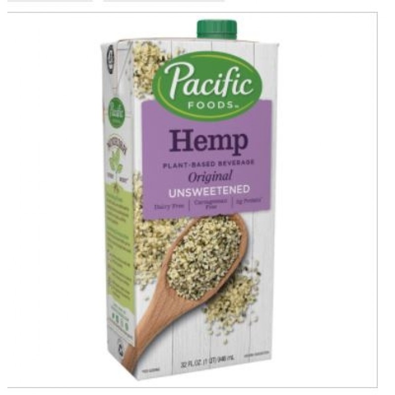 Pacific Foods - 美國有機大麻籽無糖原味植物奶  HEMP ORIGINAL PLANT-BASED BEVERAGE (unsweetened)