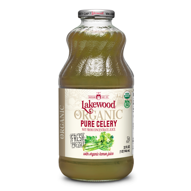 Lakewood Organic - 美國有機純芹菜檸檬汁 ORGANIC PURE CELERY JUICE WITH ORGANIC LEMON JUICE