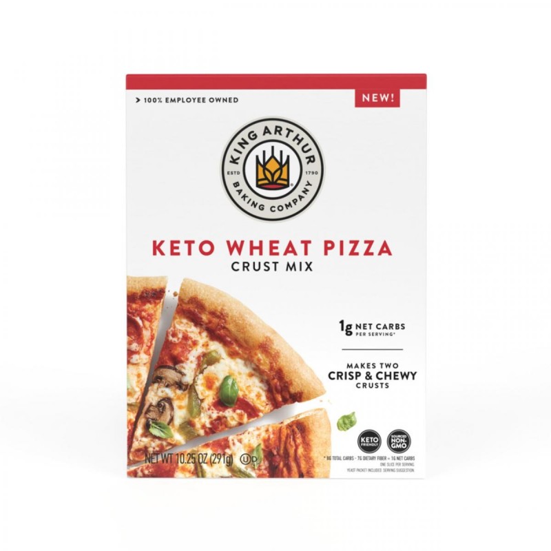 KING ARTHUR - 生酮薄餅麵粉 | Keto Wheat Pizza Crust Mix 快將到期
