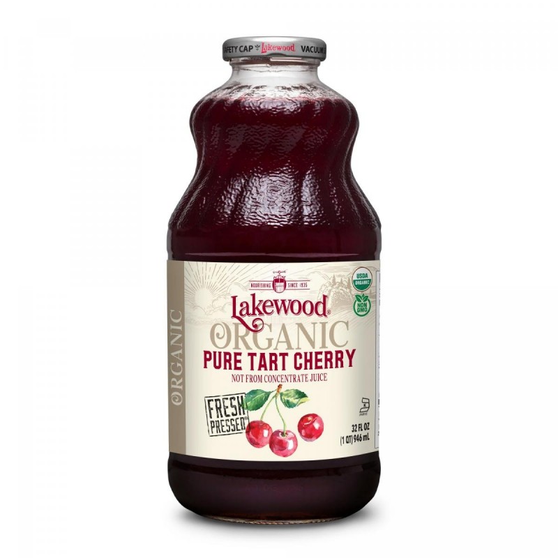 Lakewood - 有機純車厘子汁 946ml Organic Pure Tart Cherry 946ml 