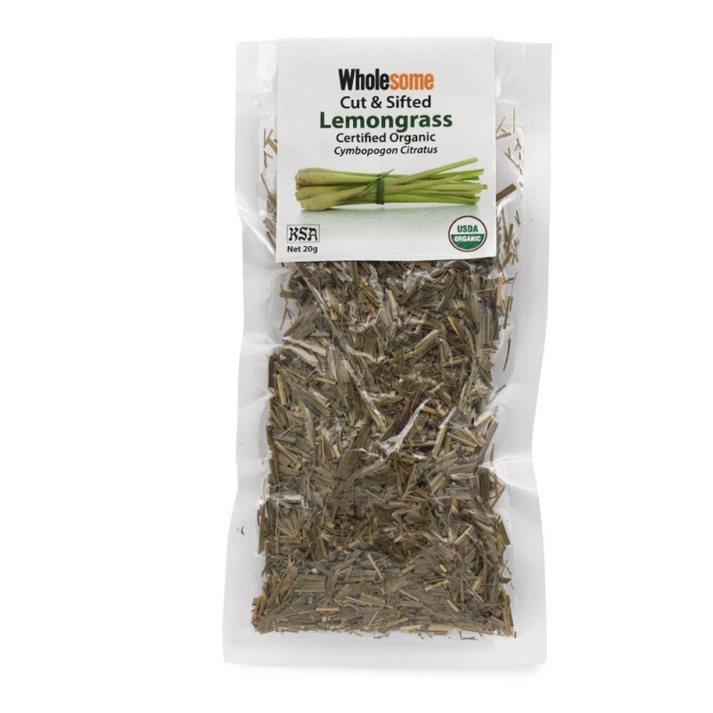 Wholesome - 有機香茅Organic Cut & Sifted Lemongrass