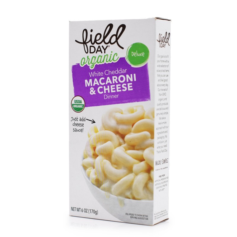 FIELD DAY - 美國有機高級白車打芝士通心粉 | ORGANIC WHITE CHEDDAR MACARONI & CHEESE