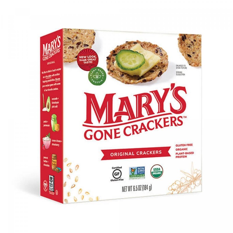 Mary's Gone Crackers - 美國有機無麩質全穀物餅乾 (原味) Organic Gluten Free "Original" Crackers