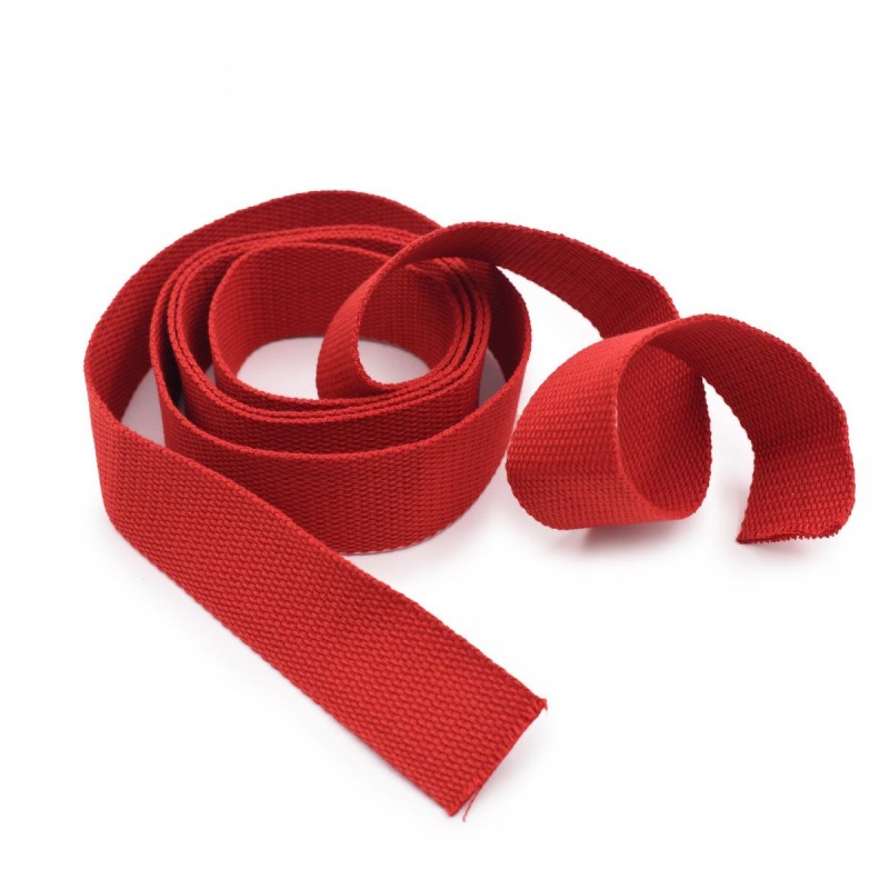 Oops - 尼龍織帶 | 紅色 | 200cm | 4cm(W) | Nylon Webbing | Red | 200cm | 4cm(W)