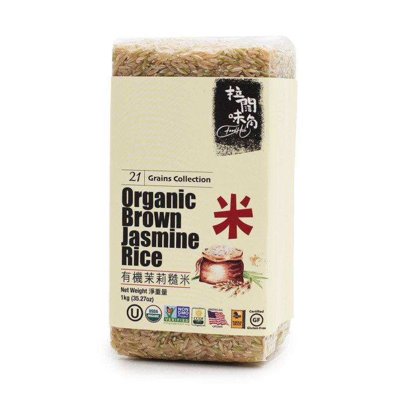 Food Hub - 有機茉莉糙米 Organic Brown Jasmine Rice