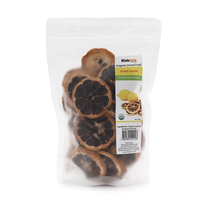 食養有機檸檬乾片 Organic Dried Lemon Slices