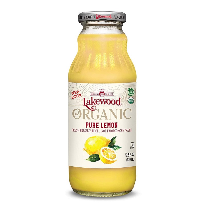 美國有機純檸檬汁"Lakewood Organic" ORGANIC PURE FRESH LEMON JUICE