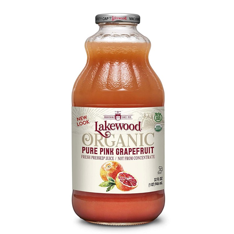 Lakewood Organic - 美國有機純紅西柚汁 ORGANIC PURE FRESH PINK GRAPEFRUIT JUICE