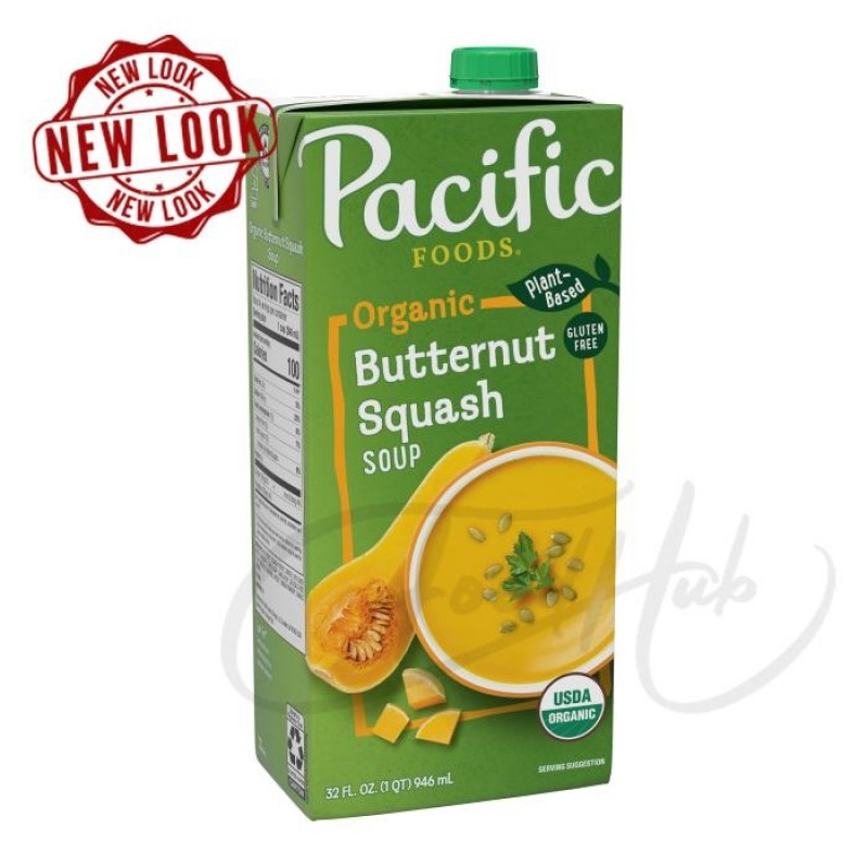 Pacific Foods 美國有機軟滑堅果南瓜湯 | ORGANIC CREAMY BUTTERNUT SQUASH SOUP