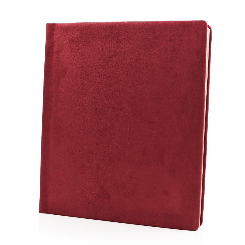Food hub - 絨布面紀念相冊（紅色） Flannel Cover Commemorative Photo Album (red)