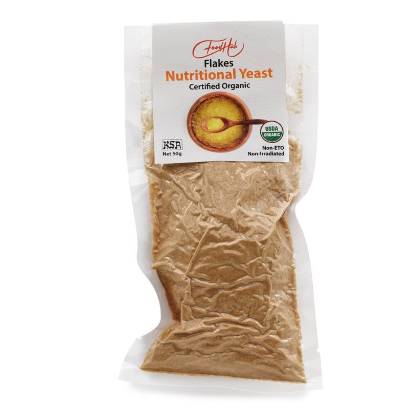 Food hub - 有機營養酵母(有鹽) Organic Flakes Nutritional Yeast (Salted)