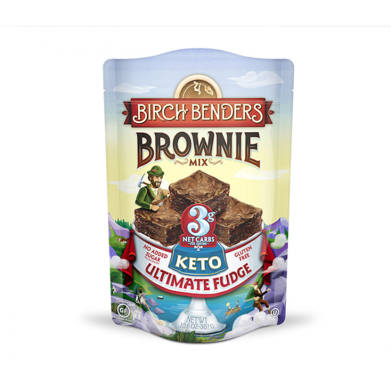 Birch benders - 生酮無麩質軟芯布朗尼粉 Keto Gluten-Free Ultimate Fudge Brownie Mix
