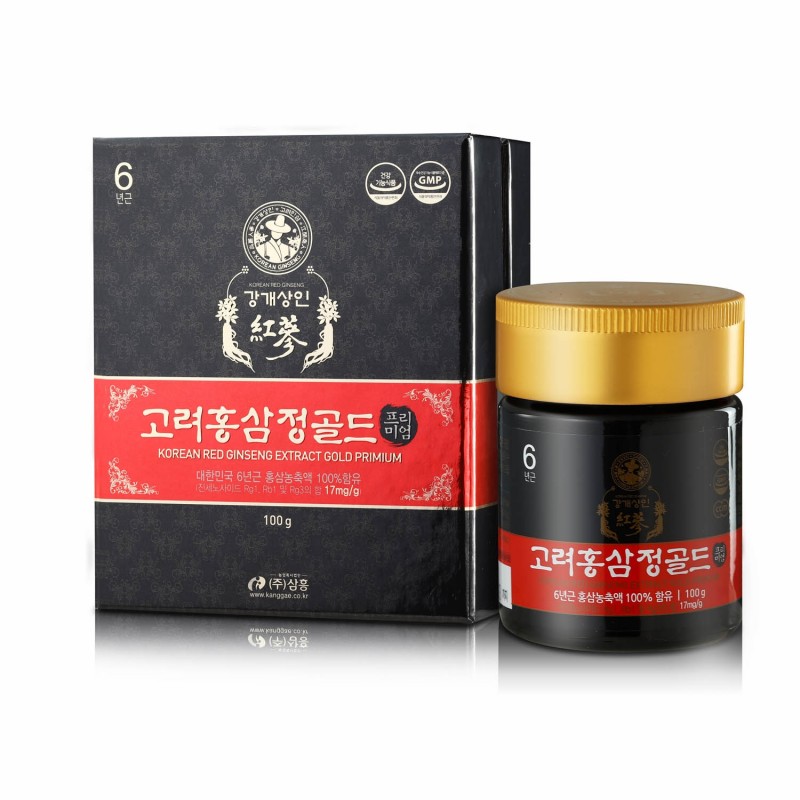 江開商人 - 韓國高麗紅蔘精華膏100克 Kanggae Merchant - Korean Red Ginseng Extract Gold Premium 100g 