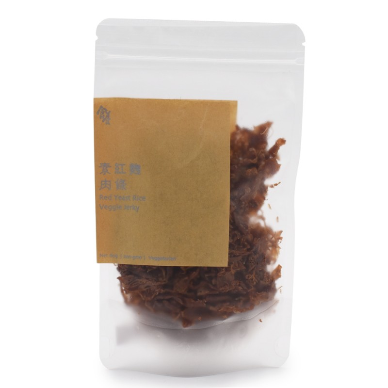 Wholesome - 素紅麴肉條 Red Yeast Rice Veggie Jerky