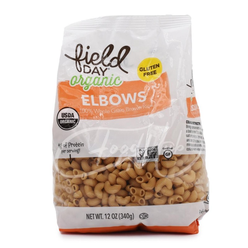 Field Days - 美國有機無麩質糙米通心粉 | Organic Gluten Free Wholegrain Brown Rice Elbows