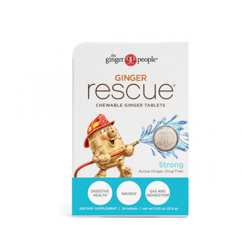 The Ginger People - 美國生薑救援咀嚼片 Ginger Rescue Chewable Tables