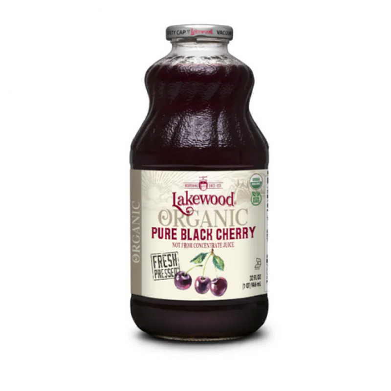 Lakewood - 有機純黑車厘子汁 946ml Organic Pure Black Cherry Juice 946ml