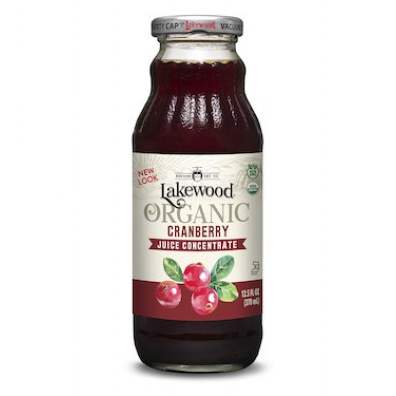 Lakewood - 有機蔓越莓濃縮果汁 370ml Organic Cranberry Juice Concentrate 