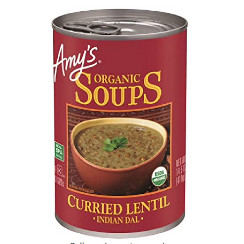 Amy's - 有機咖哩扁豆湯（印度木豆） Organic Soups Curried Lentil (Indian Dal)