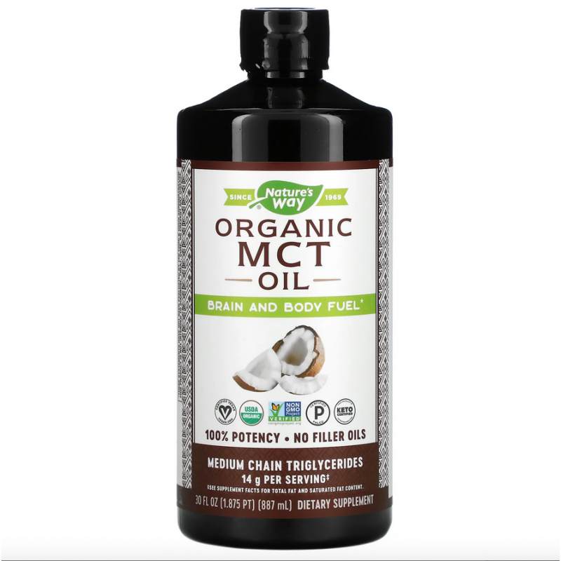 Nature's Way - 有機MCT油 （中鏈脂肪酸） Organic Mct OIl 