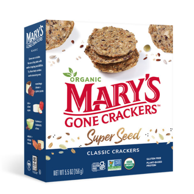  MARY'S GONE CRACKERS - 美國有機無麩質全穀物超級種籽餅乾 (經典口味) ORGANIC GLUTEN FREE SUPER SEED CRACKERS (CLASSIC)