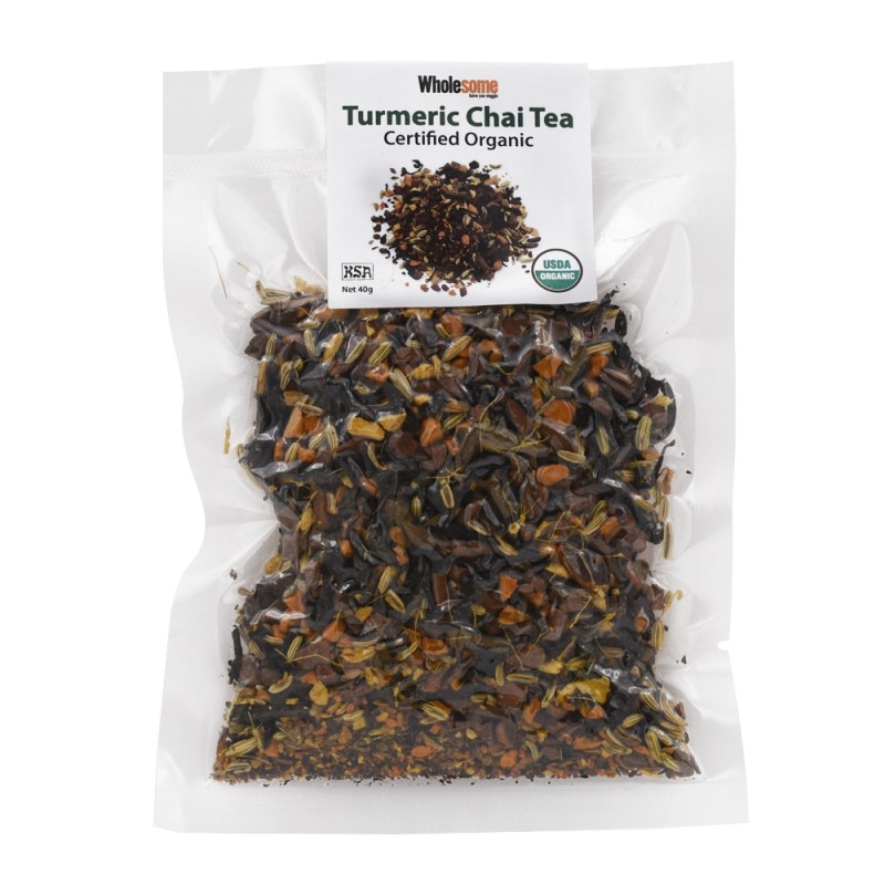 Wholesome - 有機薑黃拉茶 Organic Turmeric Chai Tea