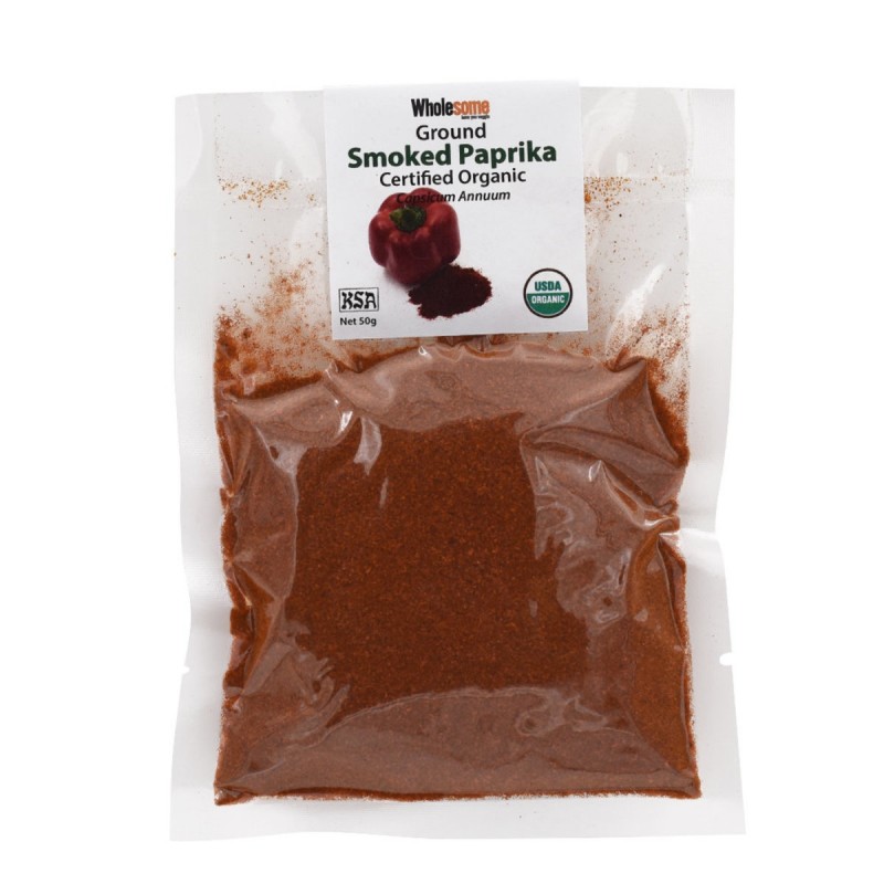 Wholesome - 有機煙燻紅椒粉 Organic Ground Smoked Paprika (Capsicum Annuum)