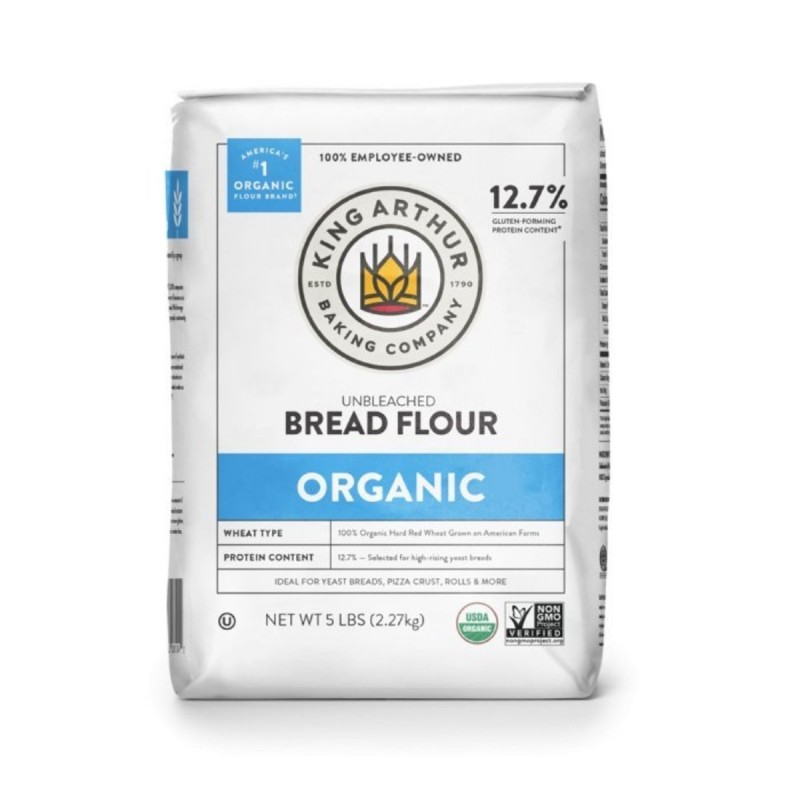 King Arthur - 有機無漂白麵包麵粉ORGANIC UNBLEACHED BREAD FLOUR